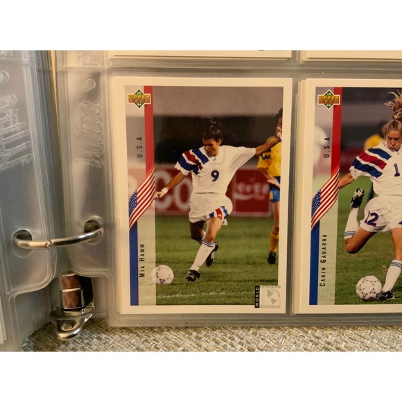 1994 Upper Deck World Cup USA Contenders Complete Set Cards #1-330 - Mia Hamm RC - Picture 7 of 14